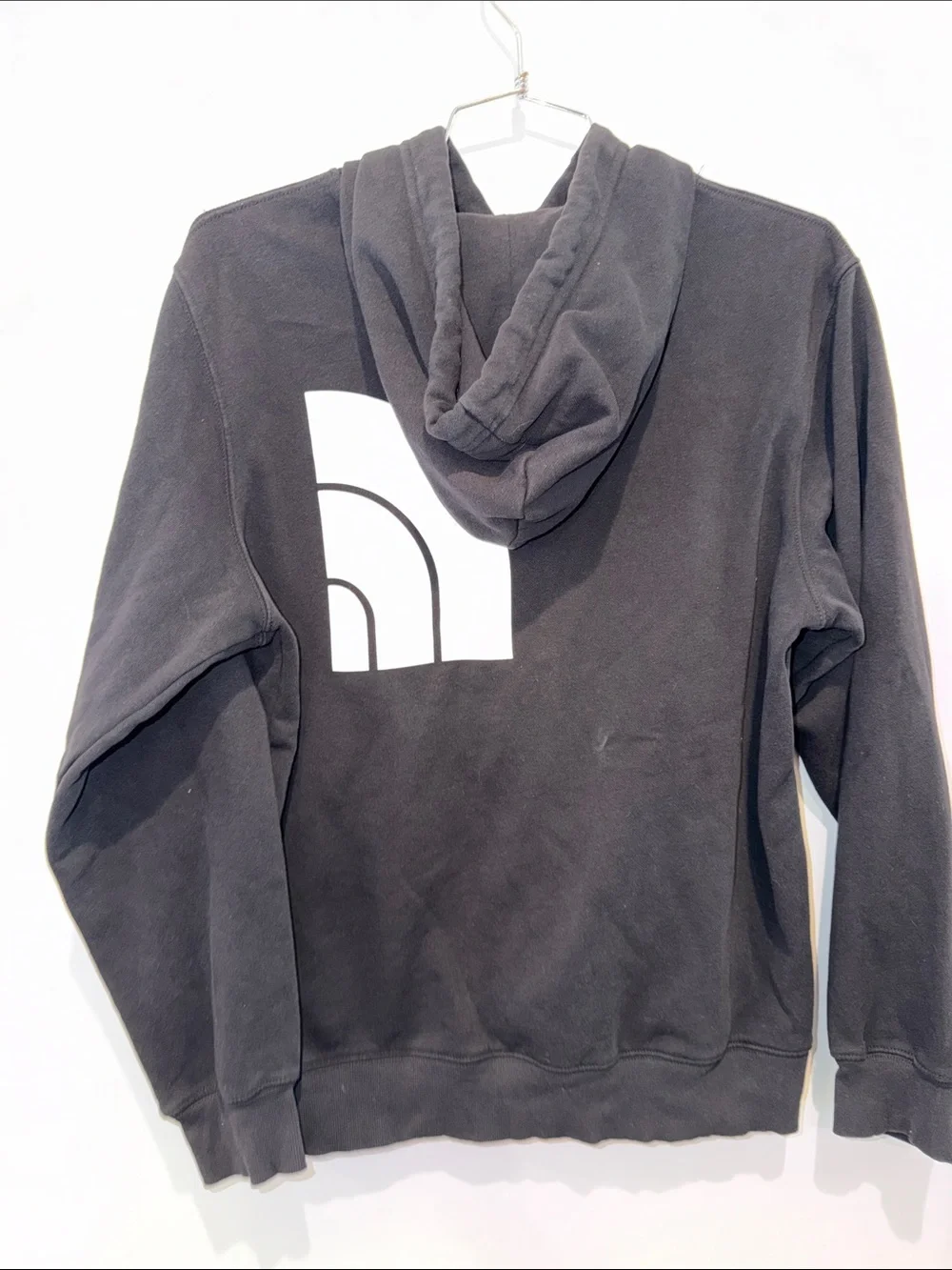The North Face Hoodie Black White Logo Men’s Size Large